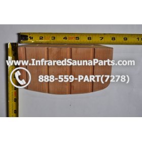 WOOD SHELVES + CUP HOLDERS - HEMLOCK WOOD CUP HOLDER STYLE 3 3