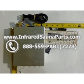 COMPLETE CONTROL POWER BOX WITH CONTROL PANEL - COMPLETE CONTROL POWER BOX  SUNETTE INFRARED SAUNA WITH CONTROL PANEL 10