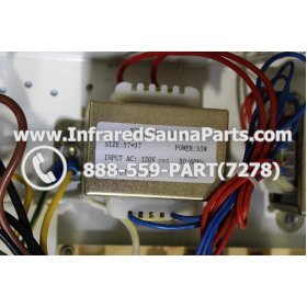 COMPLETE CONTROL POWER BOX 110V / 120V - COMPLETE CONTROL POWER BOX 110V / 120V ROYAL INFRARED SAUNA 6