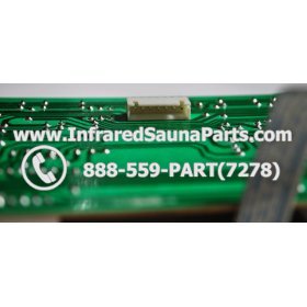 CIRCUIT BOARDS / TOUCH PADS - CIRCUIT BOARD  TOUCHPAD SAUNAGEN INFRARED SAUNA  NYSN-DBF V6.0 WITH WIRE 6