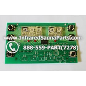 CIRCUIT BOARDS WITH  FACE PLATES - CIRCUIT BOARD WITH FACEPLATE 6 BUTTONS X 106199 WITH 8 PIN CONNECTION 5