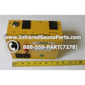 COMPLETE CONTROL POWER BOX 110V / 120V - COMPLETE CONTROL POWER BOX 110V / 120V CLEARLIGHT INFRARED SAUNA  MODEL HM-PCS1(REV.B) 8
