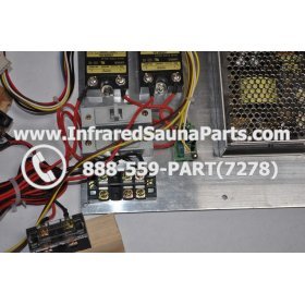 COMPLETE CONTROL POWER BOX 110V / 120V - COMPLETE CONTROL POWER BOX 110V / 120V WATERSTAR INFRARED SAUNA STYLE 2 5