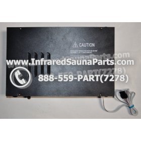 COMPLETE CONTROL POWER BOX 220V / 240V - COMPLETE CONTROL POWER BOX  220V / 240V WITH 8 CIRCUIT BOARD PINS SAUNA KING INFRARED SAUNA 12