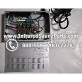 COMPLETE CONTROL POWER BOX 220V / 240V - COMPLETE CONTROL POWER BOX 220V / 240V WATERSTAR  INFRARED SAUNA STYLE 3 15