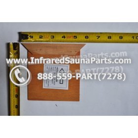 WOOD VENTS - HEMLOCK WOOD SLIDING DOOR COVER STYLE 2 2