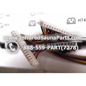 COMPLETE CONTROL POWER BOX WITH CONTROL PANEL - COMPLETE CONTROL POWER BOX IRONMAN INFRARED SAUNA STYLE 4 WITH TWO CONTROL PANELS 8