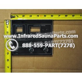 FACE PLATES - FACEPLATE FOR CIRCUIT BOARD YX32764-3 JOSEN  9 BUTTONS 3