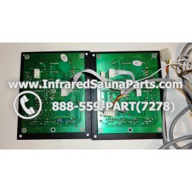 COMPLETE CONTROL POWER BOX WITH CONTROL PANEL - COMPLETE CONTROL POWER BOX CLEARLIGHT INFRARED SAUNA 110v 120v WITH TWO CONTROL PANELS 14