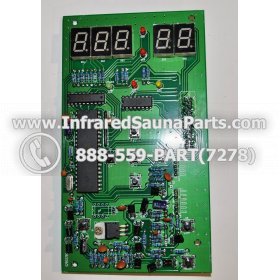 CIRCUIT BOARDS WITH  FACE PLATES - CIRCUIT BOARD WITH FACE PLATE PRECISION THERAPY INFRARED SAUNA 06S065 5