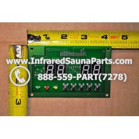 CIRCUIT BOARDS WITH  FACE PLATES - CIRCUIT BOARD WITH FACEPLATE LUX INFRARED SAUNA  WSP4 3