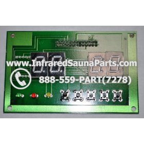 CIRCUIT BOARDS WITH  FACE PLATES - CIRCUIT BOARD WITH FACEPLATE LUX INFRARED SAUNA  WSP4 5