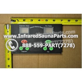 CIRCUIT BOARDS WITH  FACE PLATES - CIRCUIT BOARD WITH FACEPLATE SAUNA SUPPLY WORLD INFRARED SAUNA NYSN-DBF V6.0 WITH WIRE 2