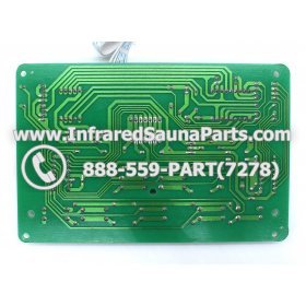 CIRCUIT BOARDS / TOUCH PADS - CIRCUIT BOARD  TOUCHPAD  HOTWIND INFRARED SAUNA XZSN1DB V1.5 2