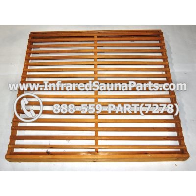 WOOD BACKRESTS - HEMLOCK WOOD BACKREST ( 39.5" x 39" ) 1