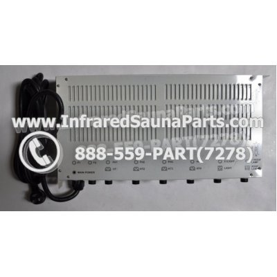 COMPLETE CONTROL POWER BOX 110V / 120V - COMPLETE CONTROL POWER BOX 110V / 120V CAL SAUNA  INFRARED SAUNA STYLE 4 1