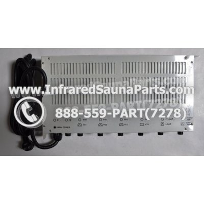 COMPLETE CONTROL POWER BOX 220V / 240V - COMPLETE CONTROL POWER BOX 220V / 240V WATERSTAR  INFRARED SAUNA STYLE 4 1